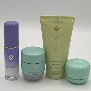 Tatcha Skincare 4 piece Mini Set